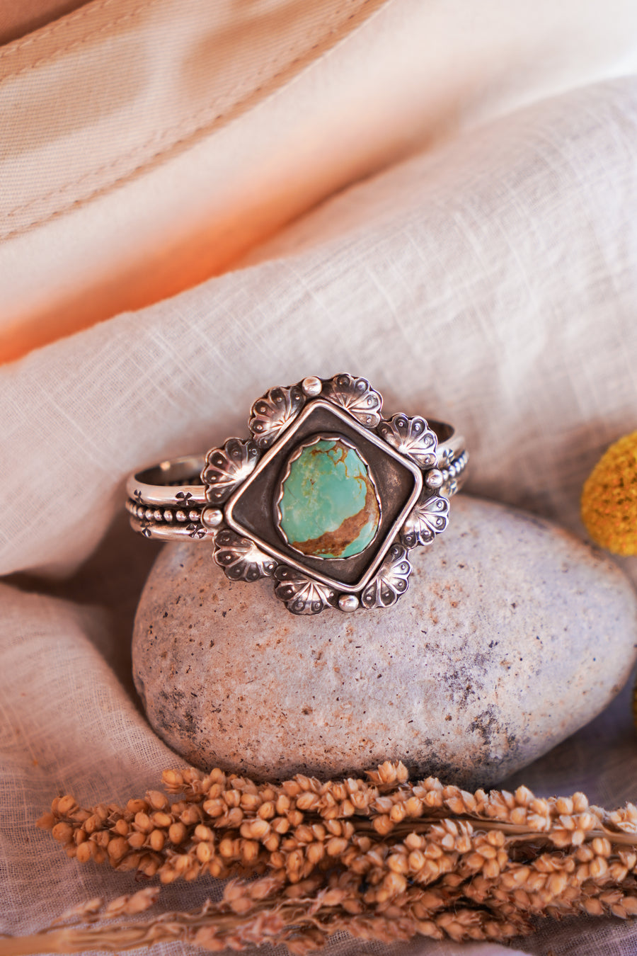 Statement Cuff in Arizona Turquoise