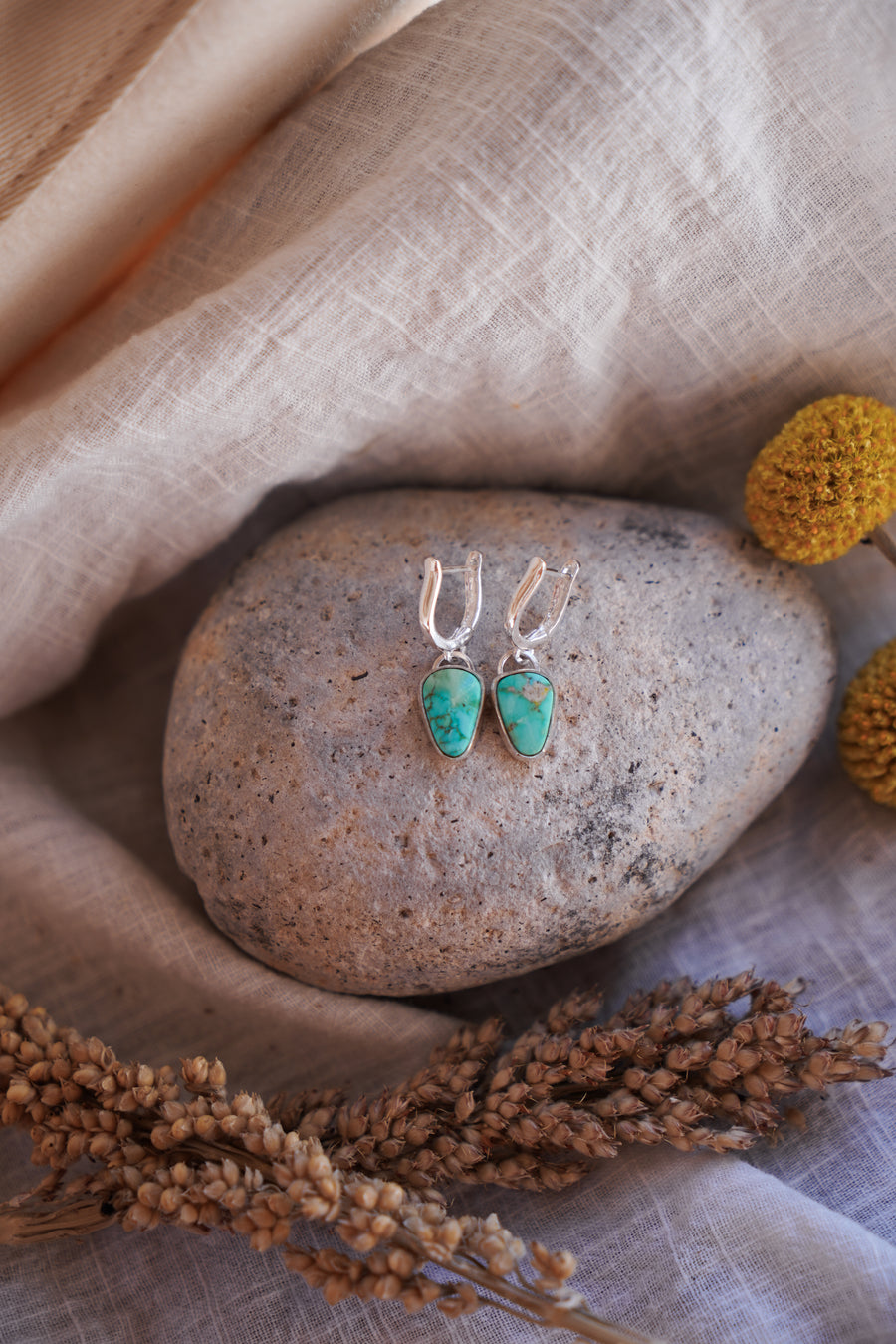 Horseshoe Drops in Sonoran Mountain Turquoise