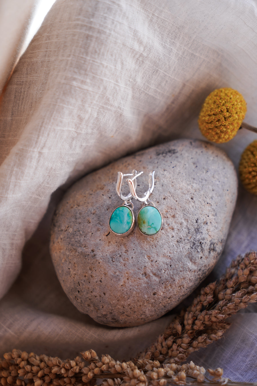 Horseshoe Drops in Sonoran Mountain Turquoise