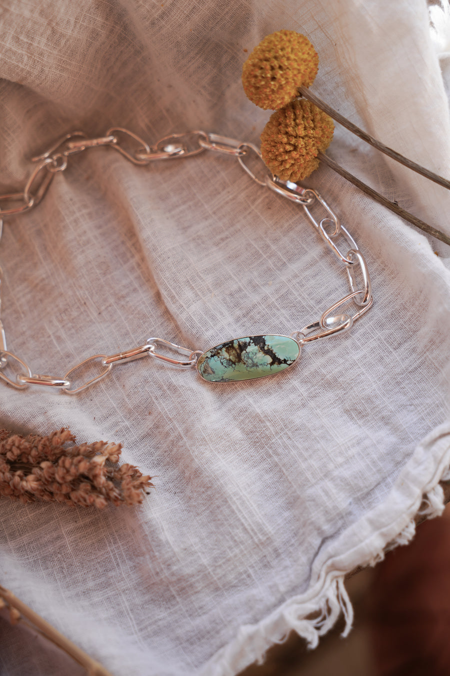 Daydreamer Choker in Yungai Turquoise