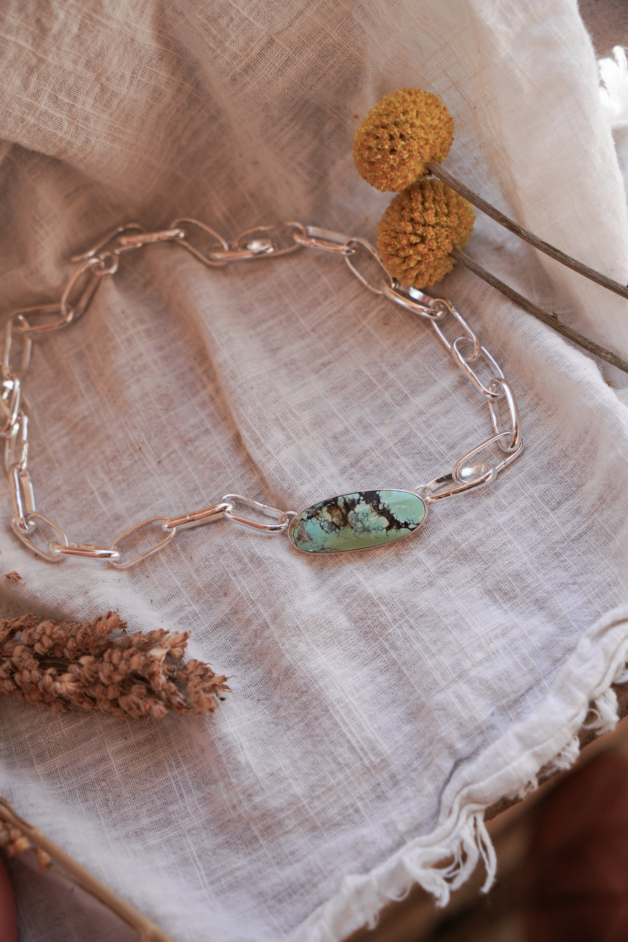 Daydreamer Choker in Yungai Turquoise