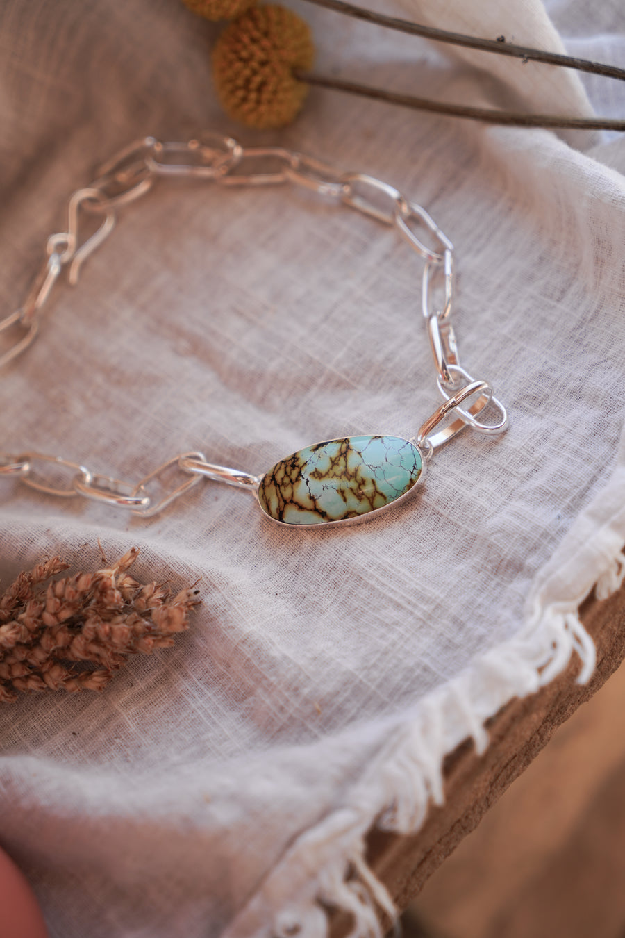 Daydreamer Choker in Yungai Turquoise