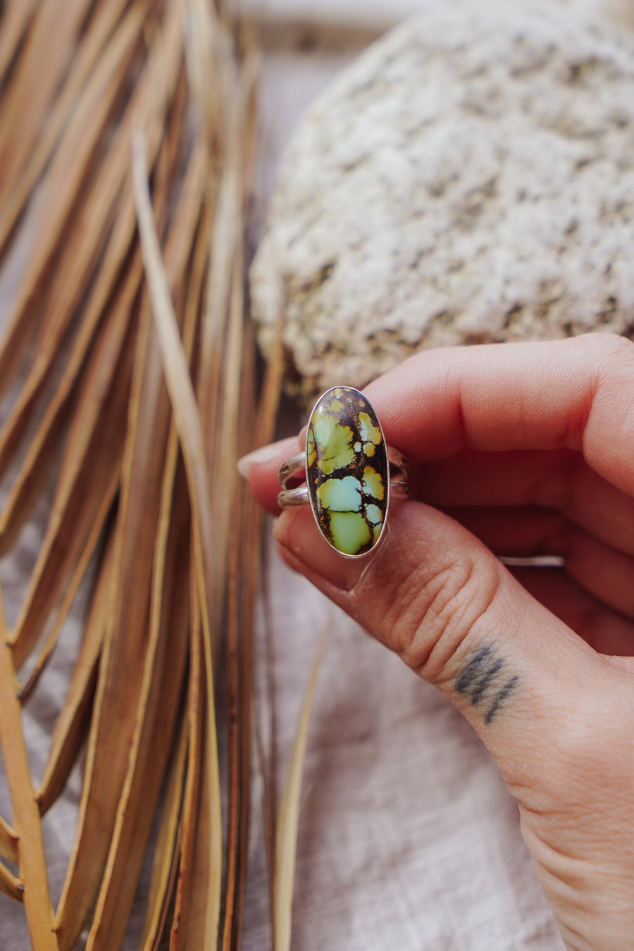 Yungai Turquoise Ring (Size 7)