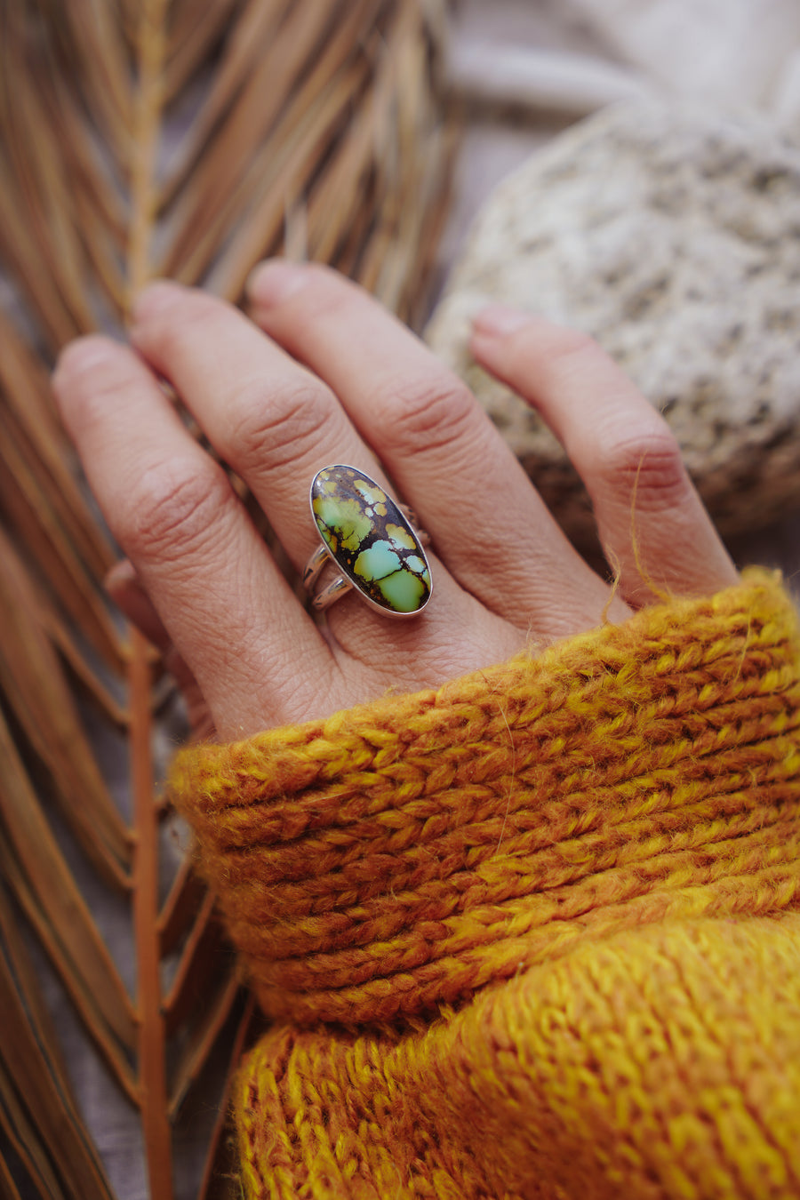 Yungai Turquoise Ring (Size 7)