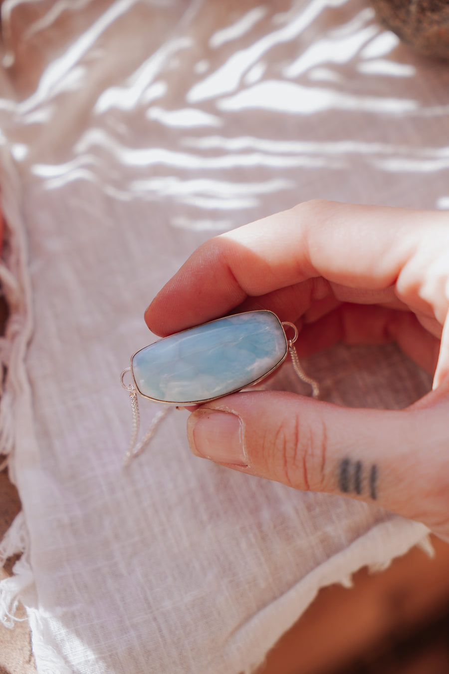 The Out West Bracelet in Larimar