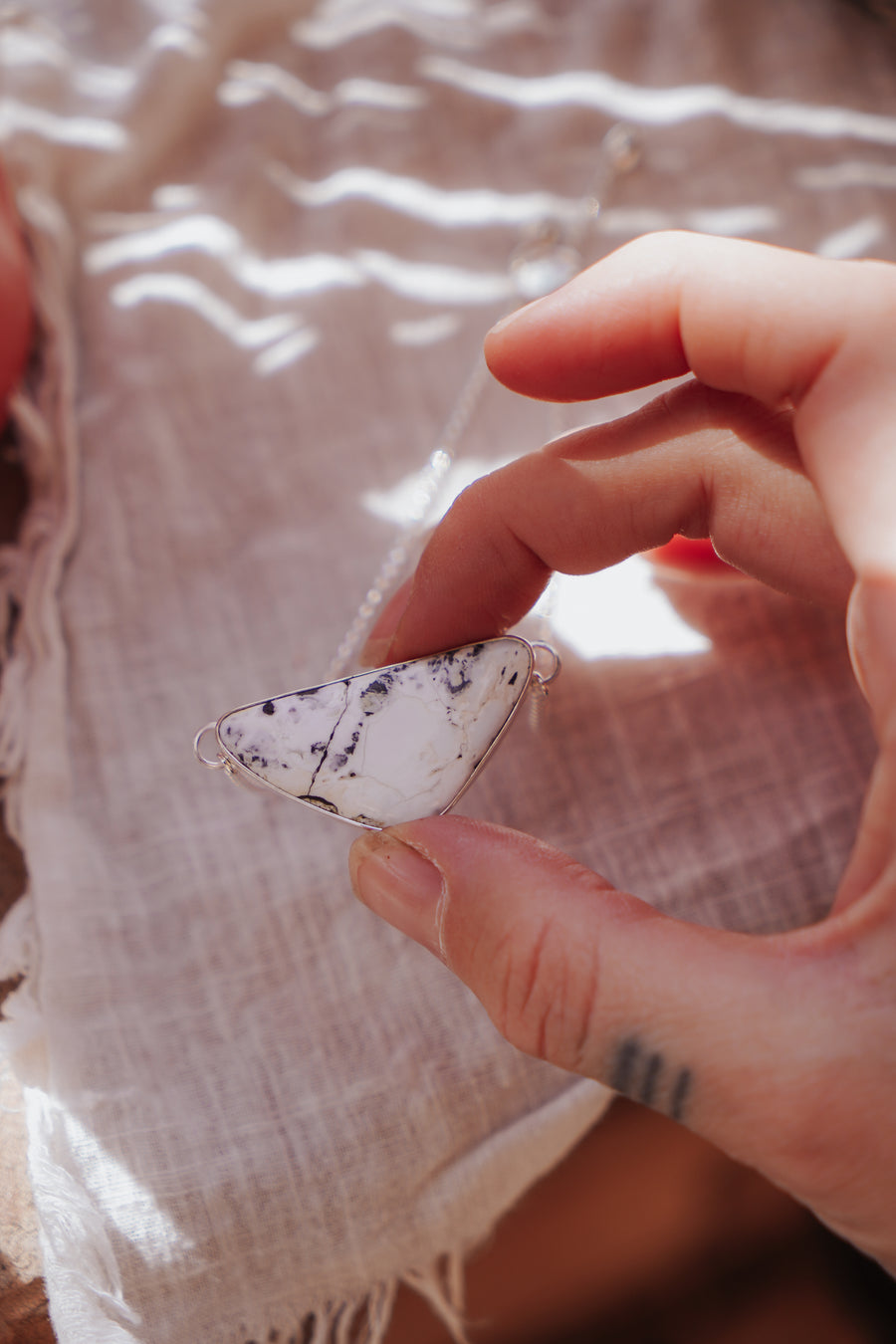 The Out West Bracelet in White Buffalo