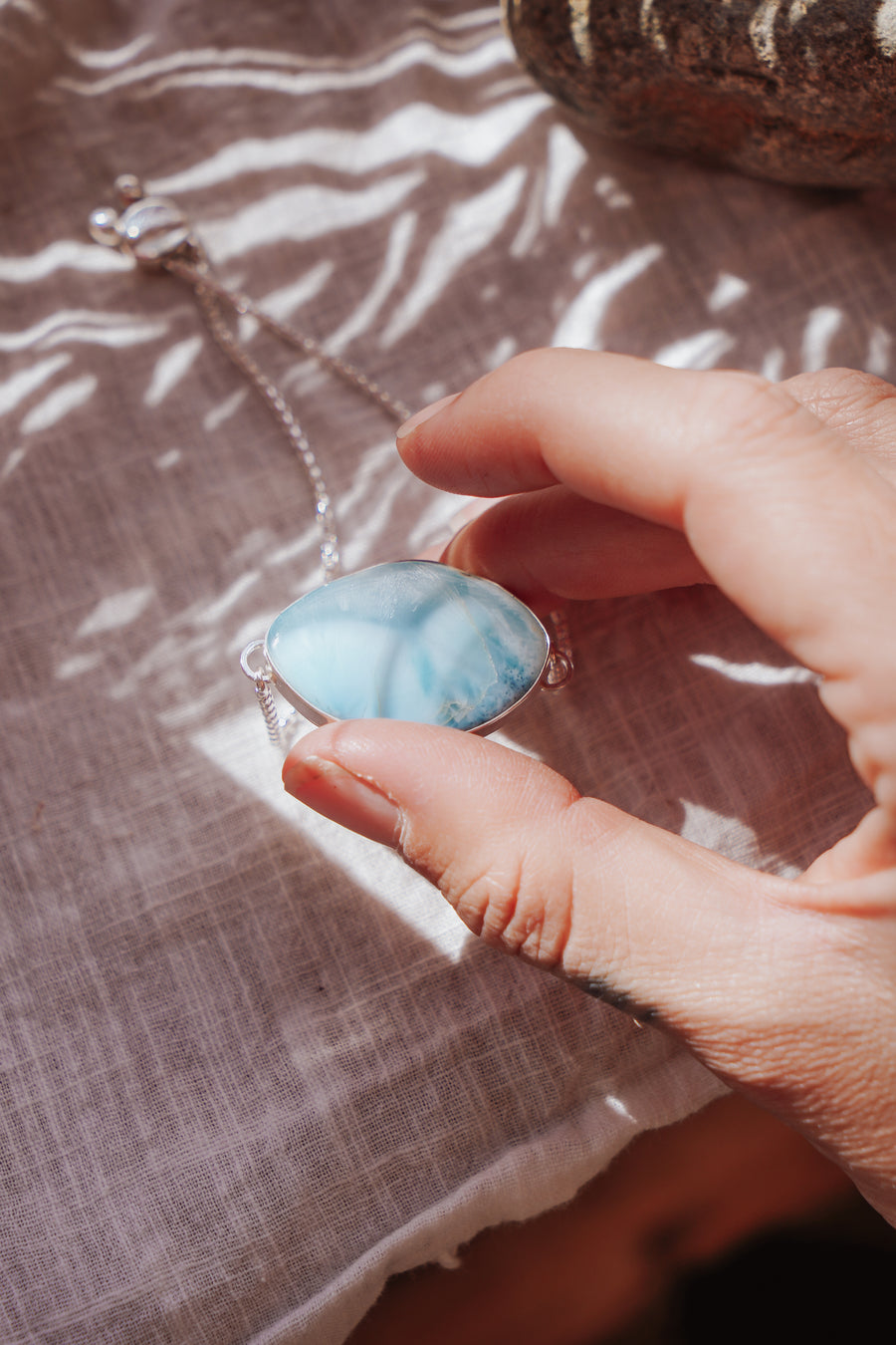 The Out West Bracelet in Larimar