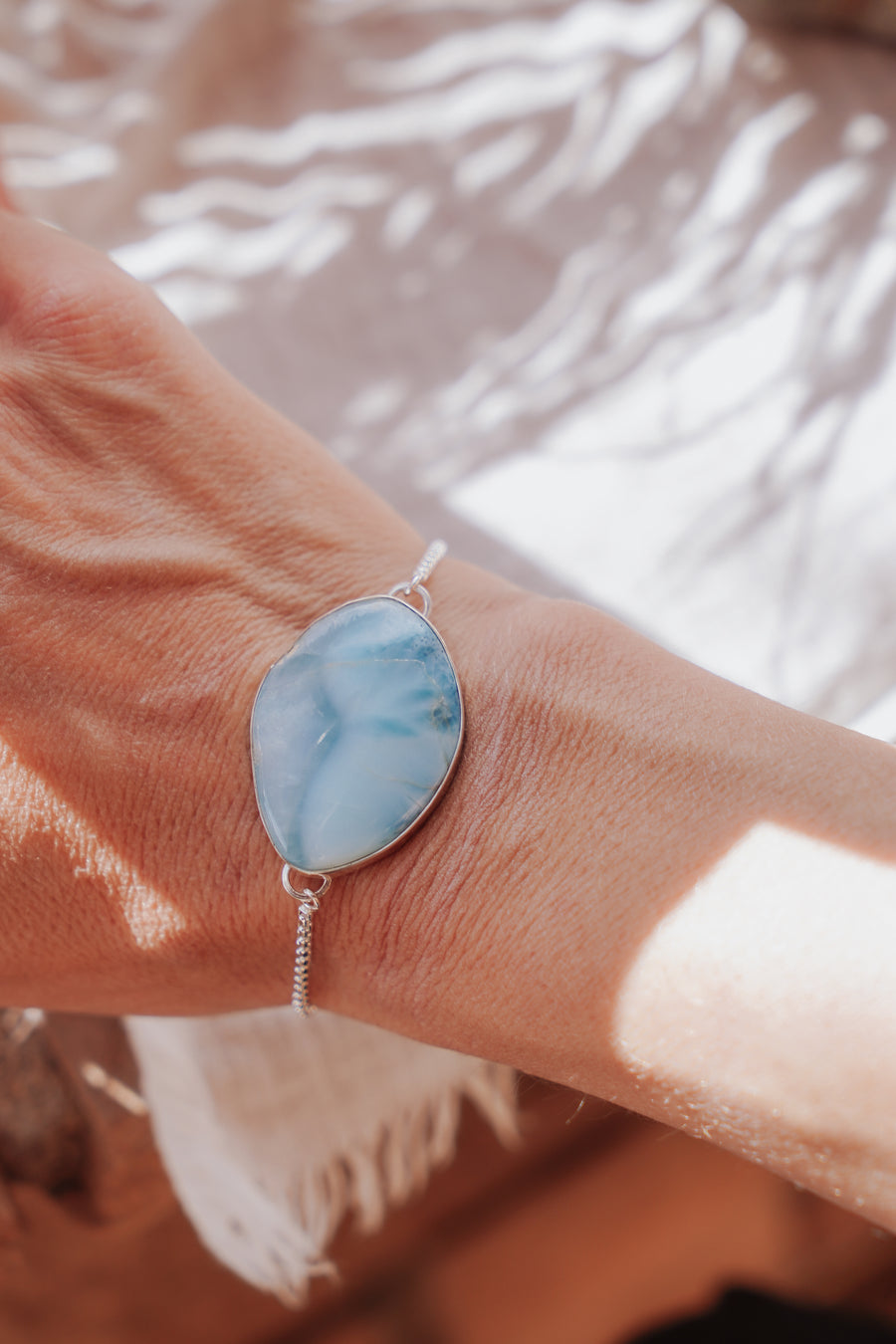 The Out West Bracelet in Larimar