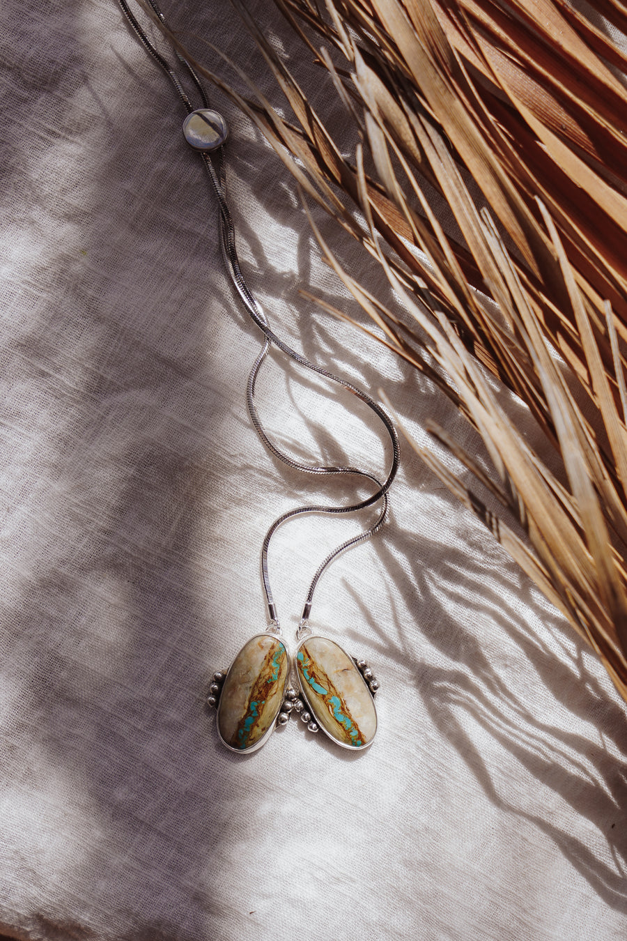 The Wilding Bolo in Royston Ribbon Turquoise