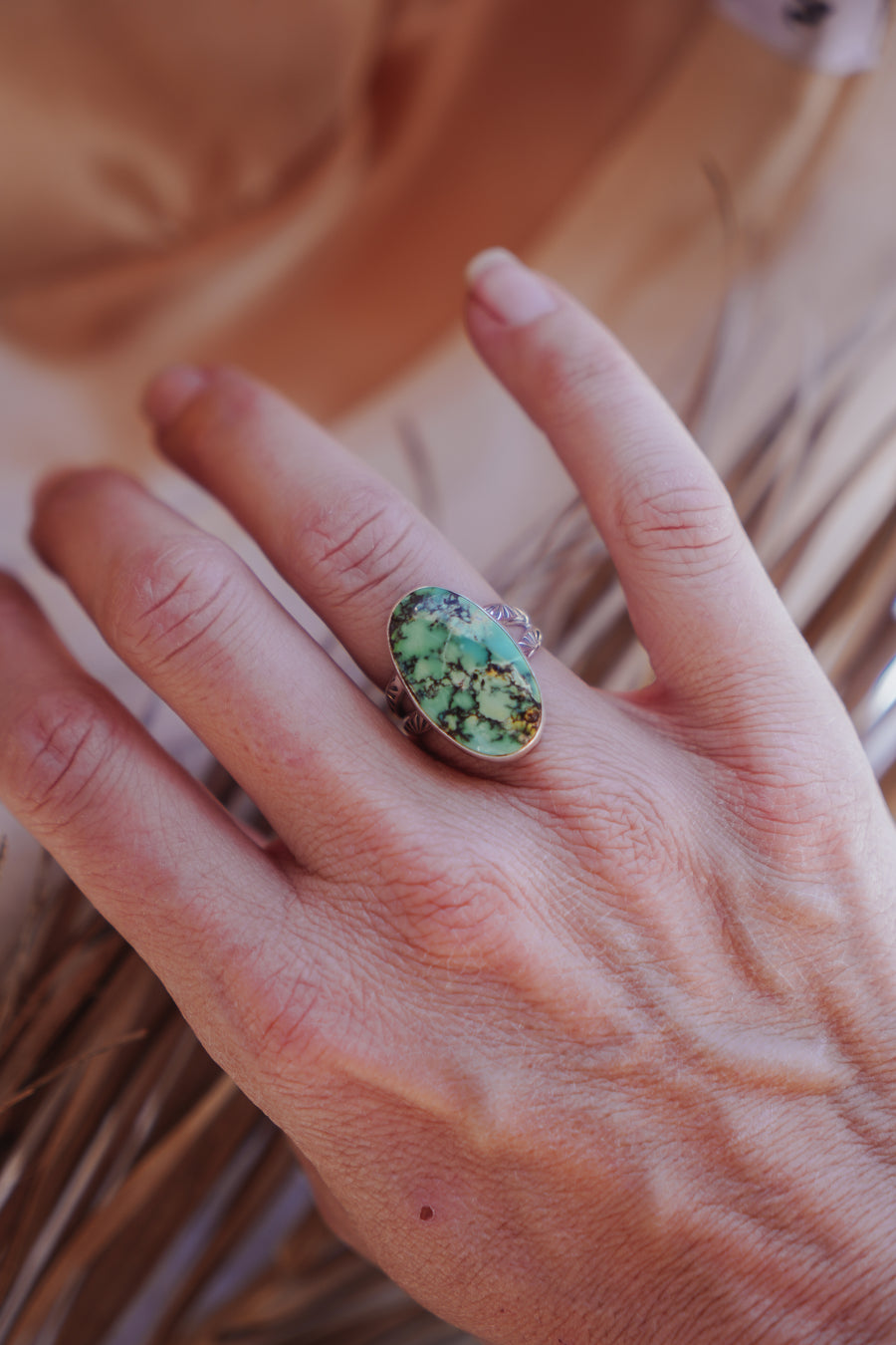 Yungai Turquoise Ring (Size 7)