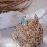 Canyon Wrap Cuff in Dendritic Opal & No. 8 Turquoise