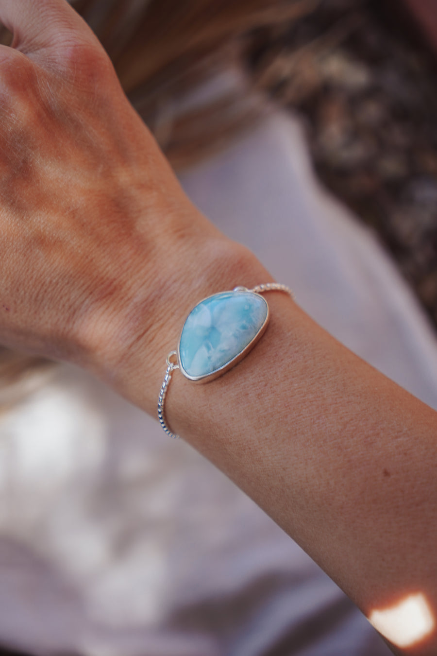 Out West Box Chain in Larimar