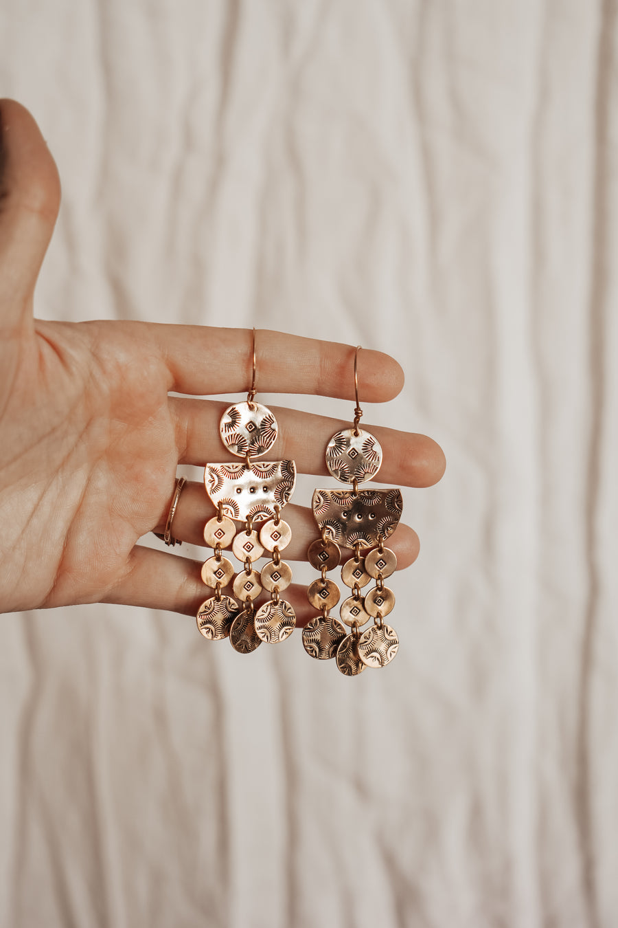 The Inner Light Chandelier Earrings