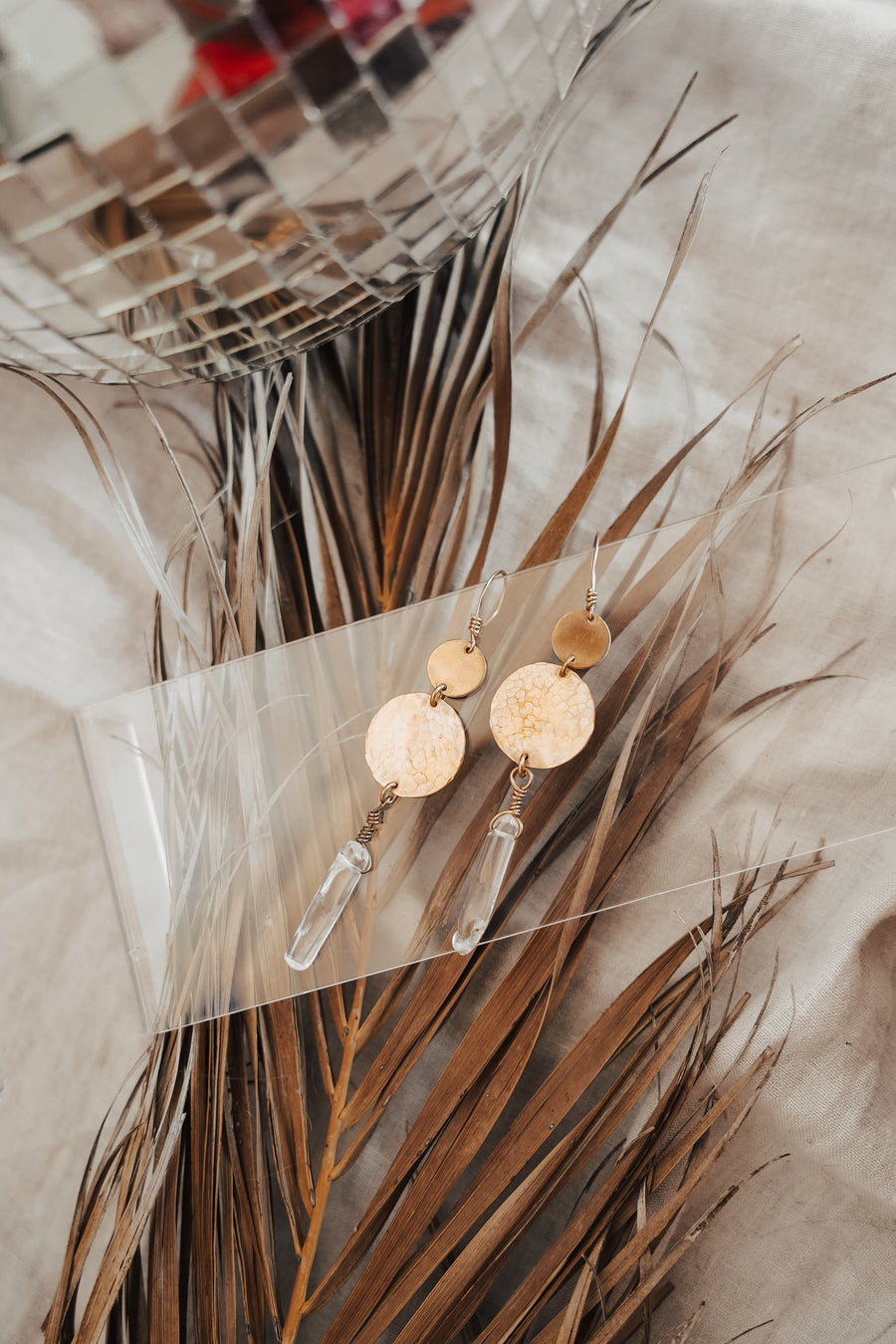 The Clear Crystal Point Dangles