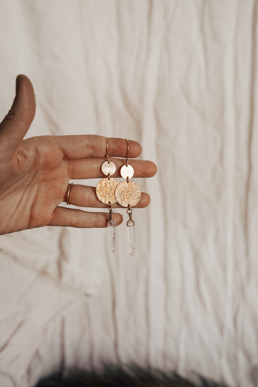 The Clear Crystal Point Dangles