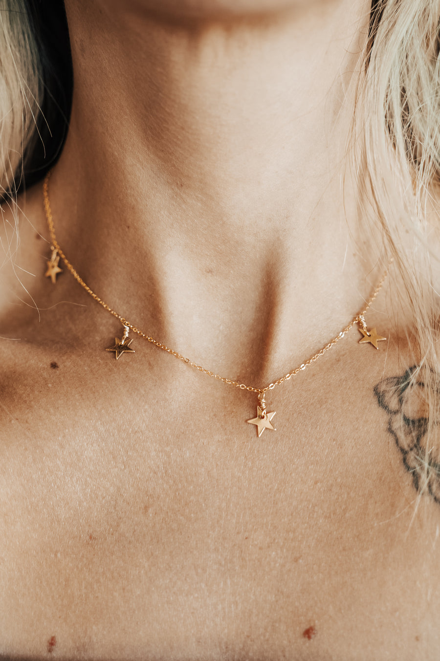 The Star Chain in 14k Gold-Fill