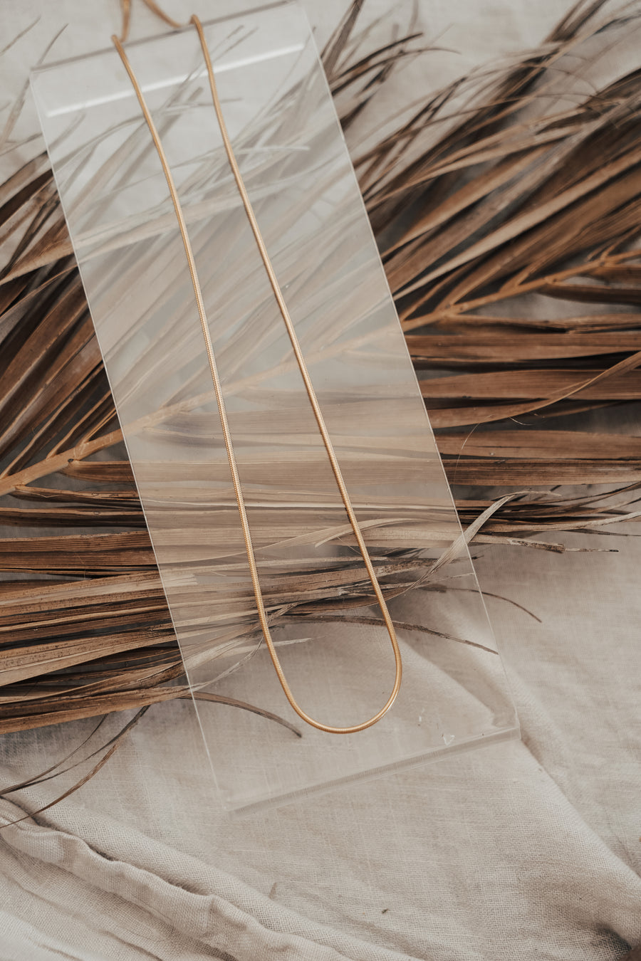 The Simplicity Chain in 14k Gold-Fill
