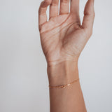 The Allure Hand Chain in Amazonite