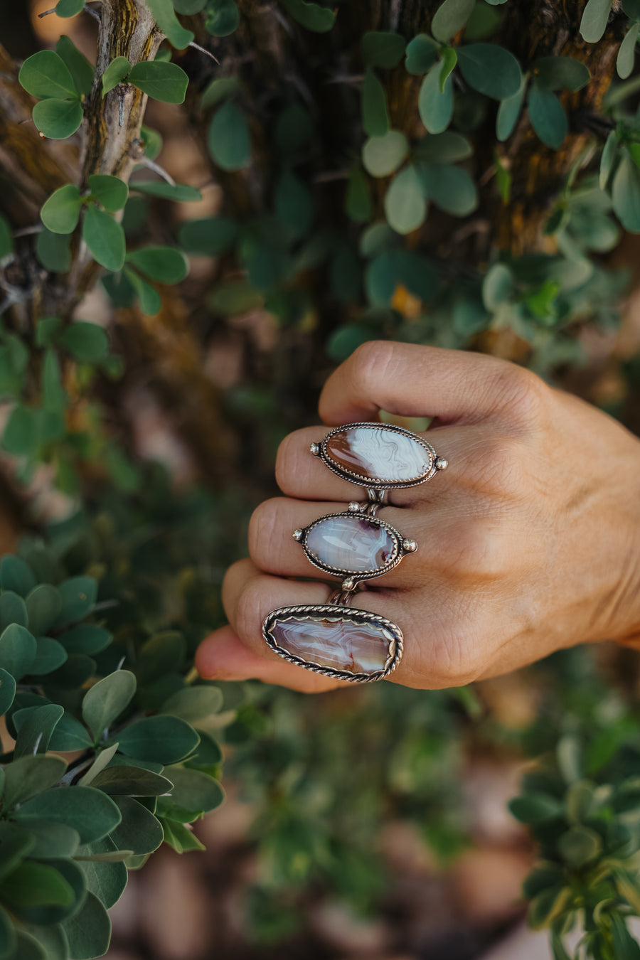 The Agate Ring (Size 8)