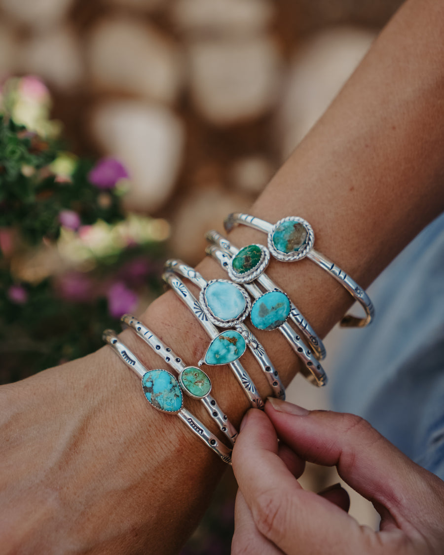 Stacking Cuff in Sonoran Mountain Turquoise