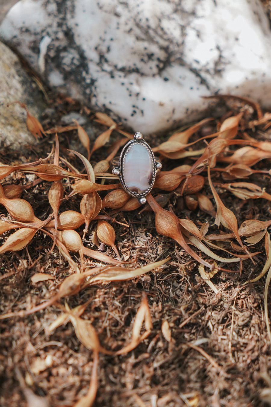 The Agate Ring (Size 8)