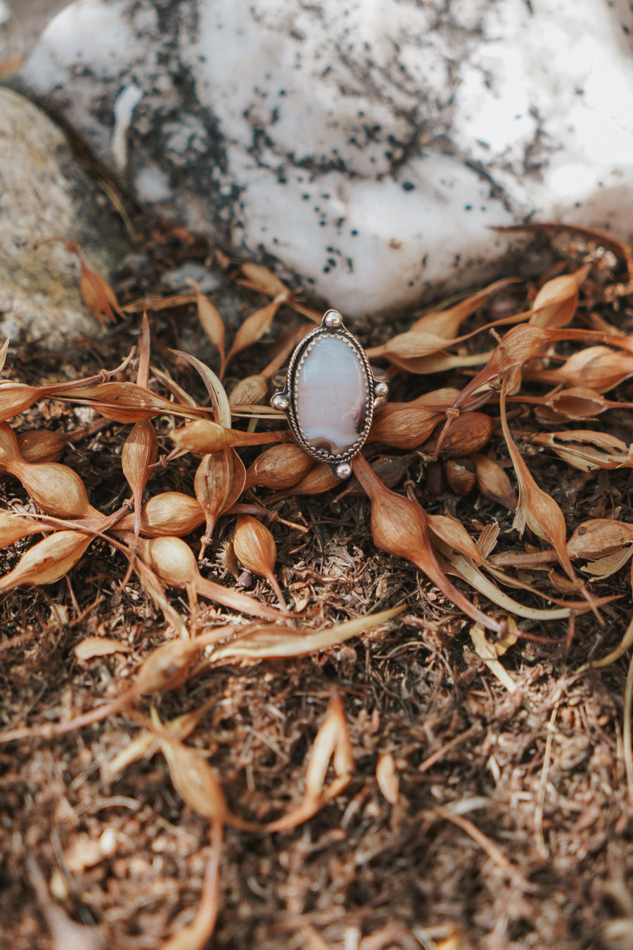 The Agate Ring (Size 8)