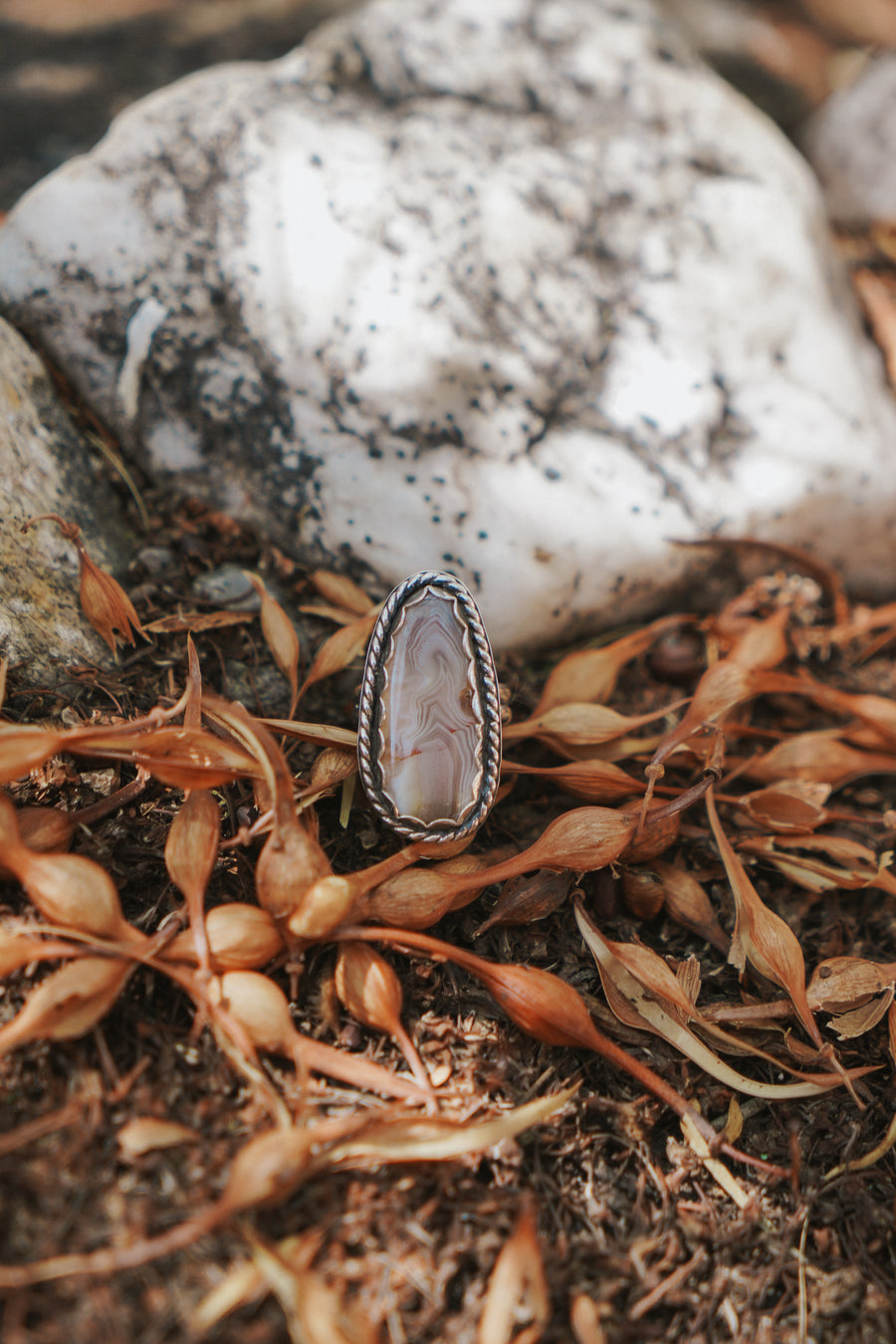 The Agate Ring (Size 7)