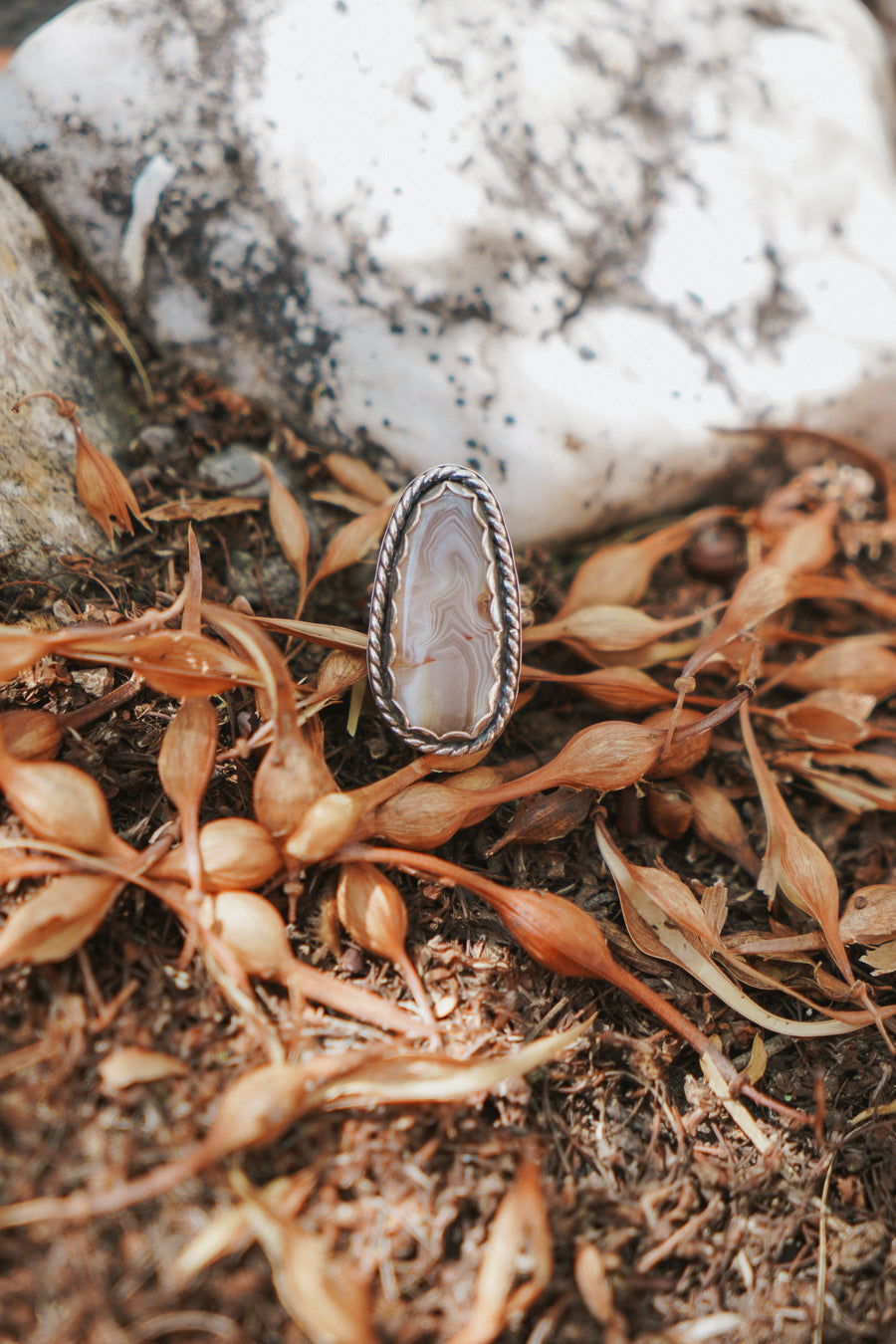 The Agate Ring (Size 7)