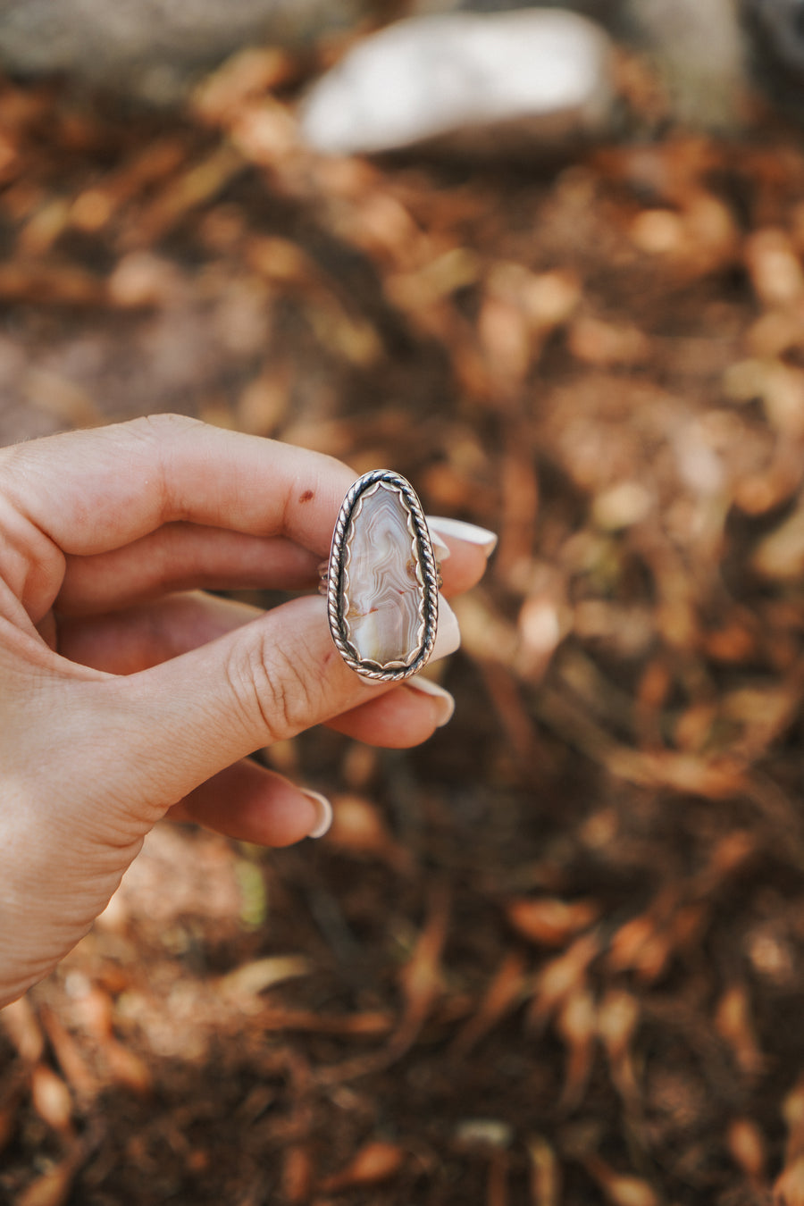 The Agate Ring (Size 7)
