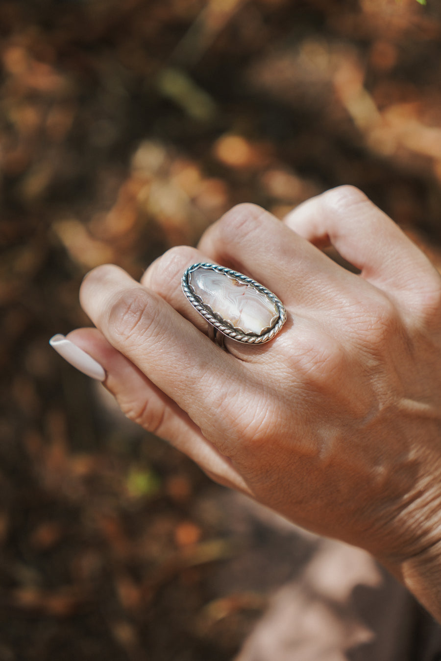 The Agate Ring (Size 7)