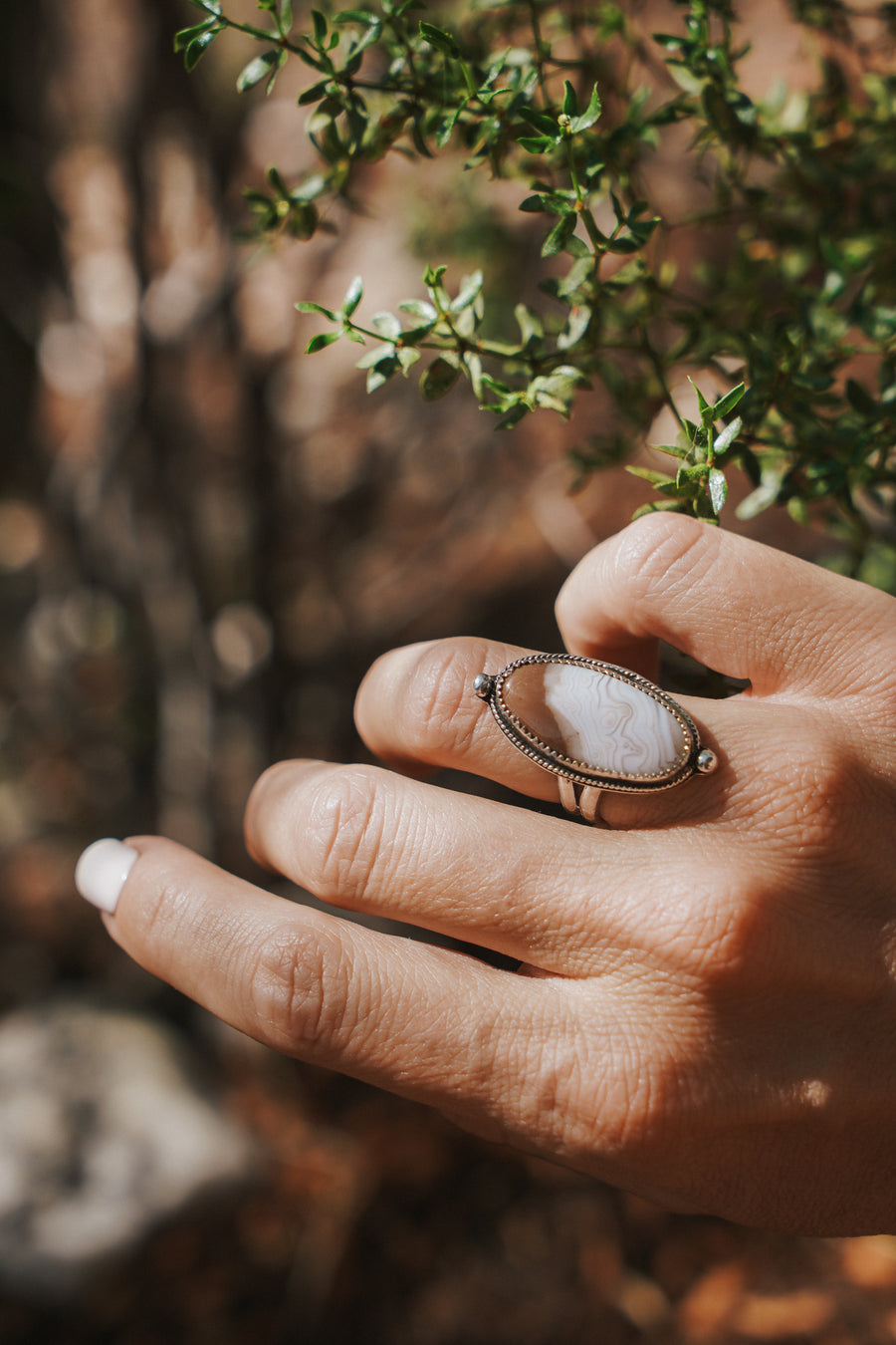 The Agate Ring (Size 6)