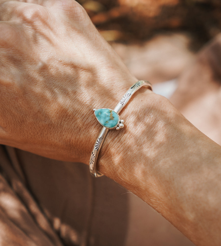Stacking Cuff in Sonoran Mountain Turquoise