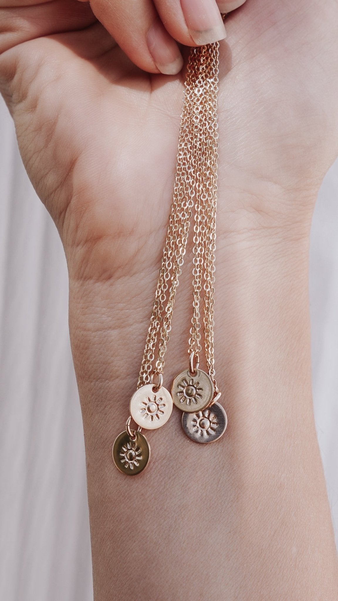 Be my Sunshine Necklace - Golden Road Crafted