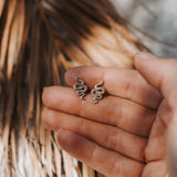 Serpent Studs - Golden Road Crafted